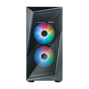 "Case CMP 320- USB3.2+USB2.0-2x2.5""/3.5""HDD 2x2.5""SSD-2x120mm ARGB Front Fans-Rad. Supp.-NO PSU"