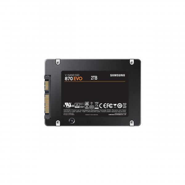 "SSD SAMSUNG 870 EVO - 2TB 2.5"" SATA 6GB (R560 - W530)"