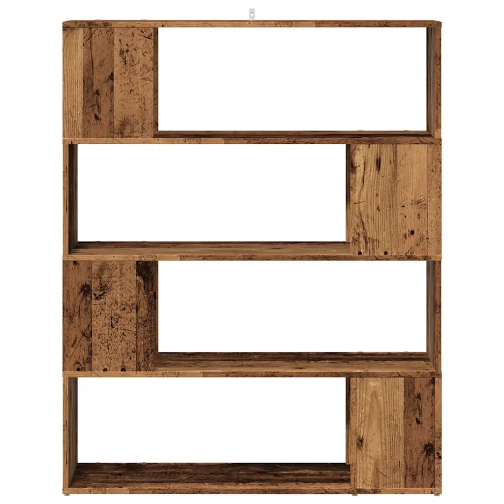 Libreria/Divisorio in Legno Vecchio 100x24x124,5 cm 856744