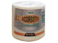 2 ROTOLI CARTA ASCIUGAMANI BRIXO ASSORBOTTO COMODITY 2 VELI MT.155