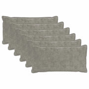 Federa 6 pcs HOUTEN Grigio Chiaro 40 x 80 cm 918467