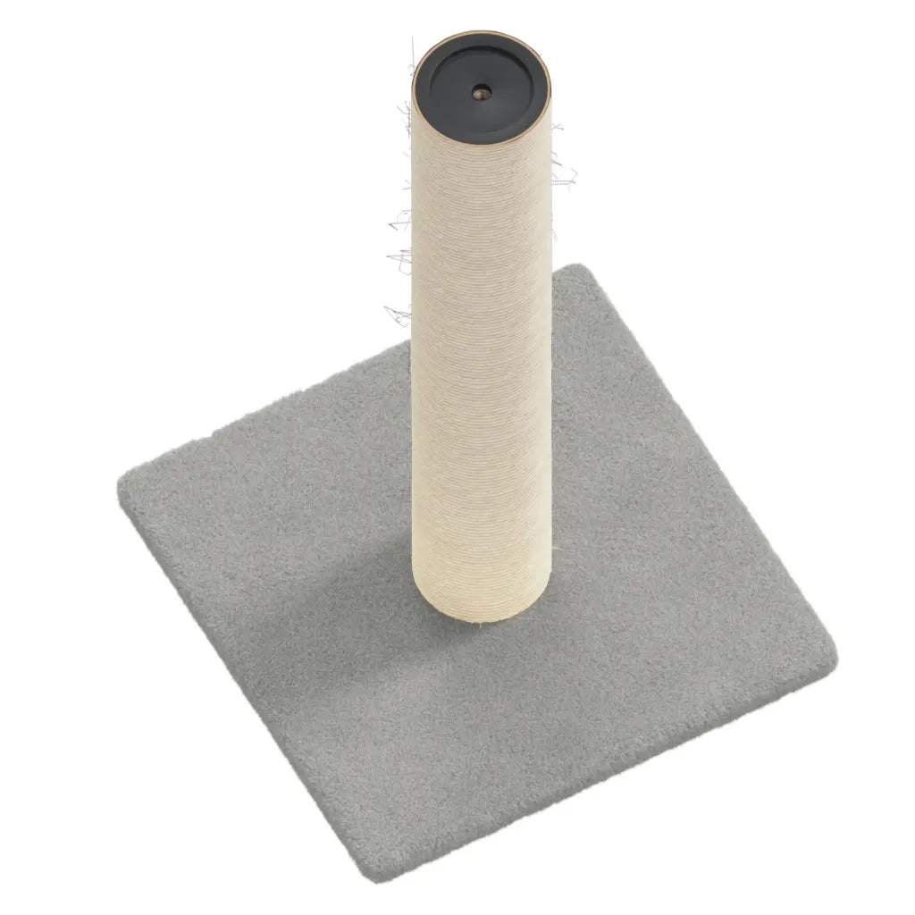 Palo Tiragraffi per Gatti Grigio Chiaro 22x22x45 cm 171676