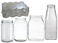 24 PZ VASETTI VASI BOCCACCIO IN VETRO IMBOCCO  63 MM - CC.314