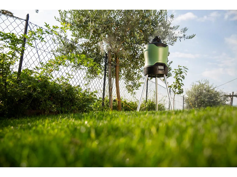 Nebulizzatore anti zanzare Stocker Geyser verde 12 L Li-Ion fino 105m perimetro