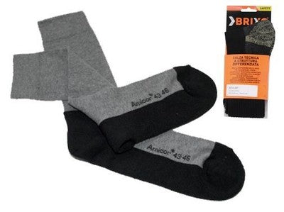 4 PAIA DI CALZE CORTE AMICOR PLUS BRIXO TAGLIA N 43-46