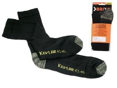 4 PAIA DI CALZE CORTE KEVLAR BRIXO TAGLIA 43-46