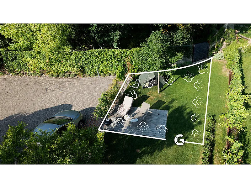 Nebulizzatore portatile anti zanzare Stocker Geyser Mini 2 L Li-Ion fino 20m perimetro