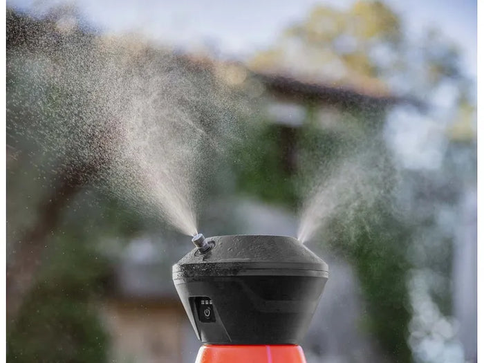 Dissuasore per piccioni Stocker Geyser nebulizzatore Mini 2 L perimetro 20m