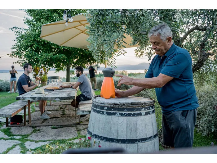 Dissuasore per piccioni Stocker Geyser nebulizzatore Mini 2 L perimetro 20m