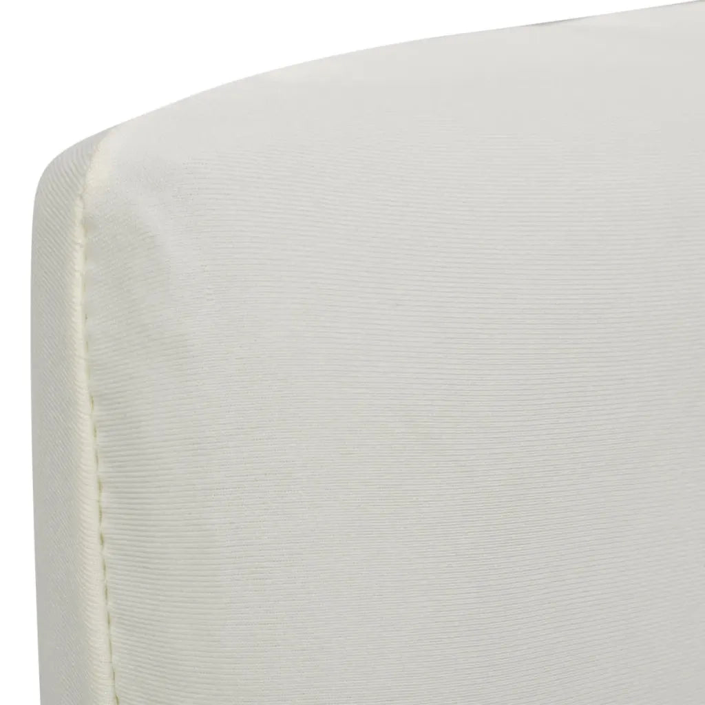 Fodere Elastiche per Sedie 4 pz Crema CFW1613415