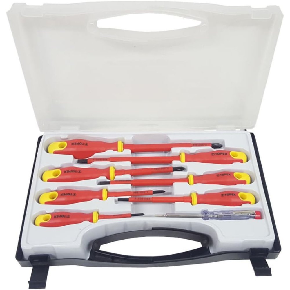 Topex 39d674 giraviti 1000v, 8 p pezzi assortiti