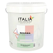 Idropittura traspirante semilavabile bianca vari formati respira duripaint *** formato 4 lt, confezione 1