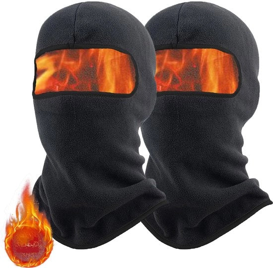 Balaclava a Doppio Strato - 2-delig - 24 x 47 cm / 40 x 48 cm