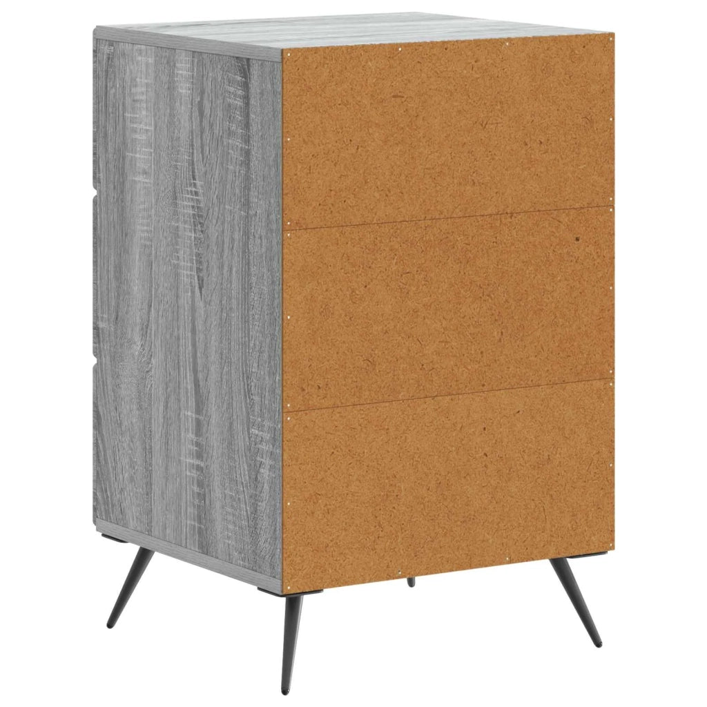 Armadio da Notte Grigio Sonoma 43 x 41 x 66,5 cm 895481