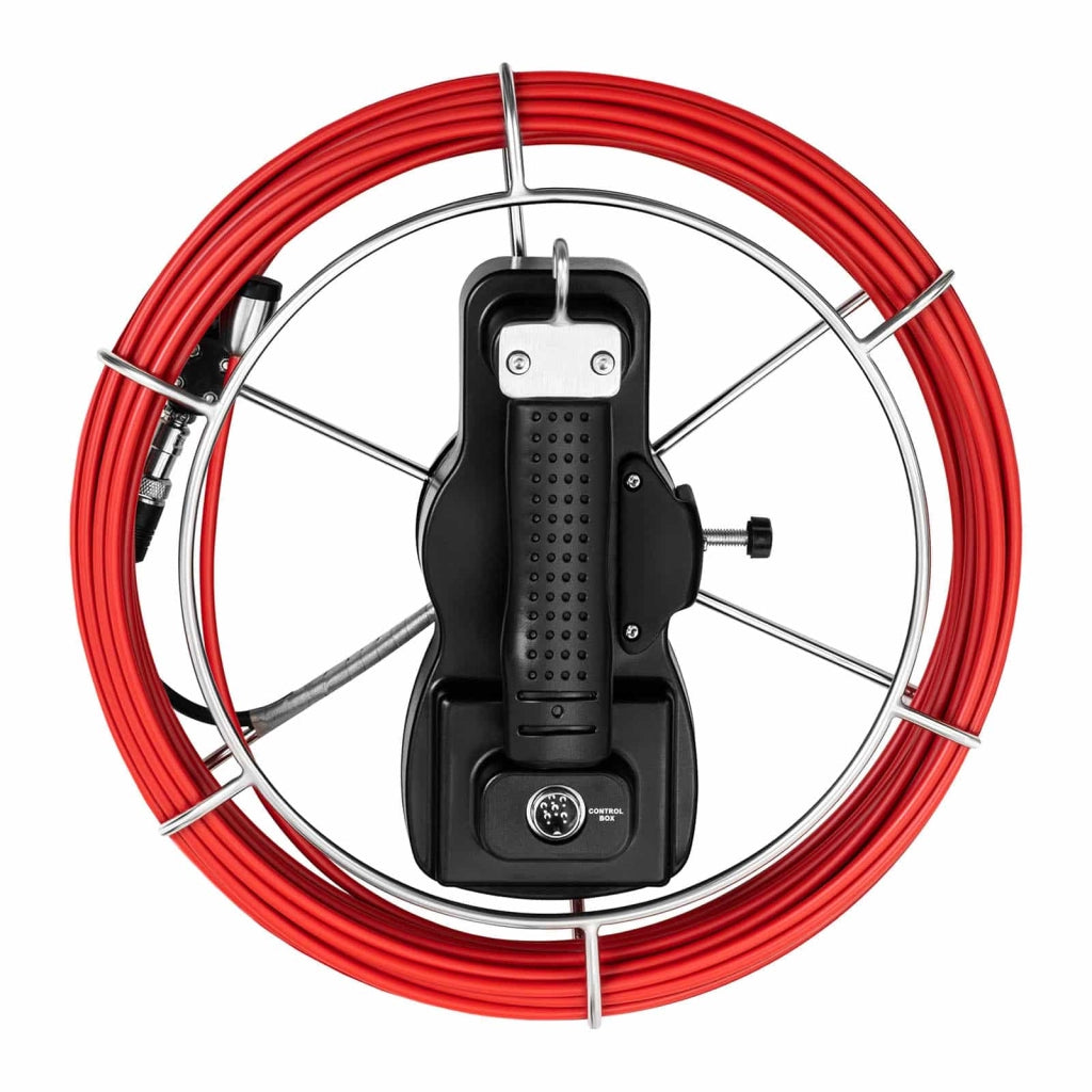 Telecamera per ispezione tubazioni 30 m 12 LED schermo da 7 pollici 14_0005469