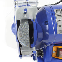 Smerigliatrice doppia 150W Ø mole 125mm Con mola a grana grossa e mola a grana fine