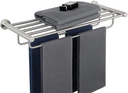 Supporto asciugamani per bagno a muro con doppia funzione per bagno e cucina 60CM, EGKN2308-600-LS