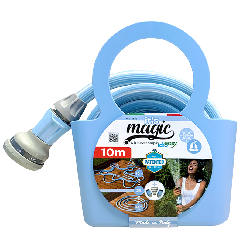 Kit tubo estensibile da 10 metri di diametro 5/8" con borsina 