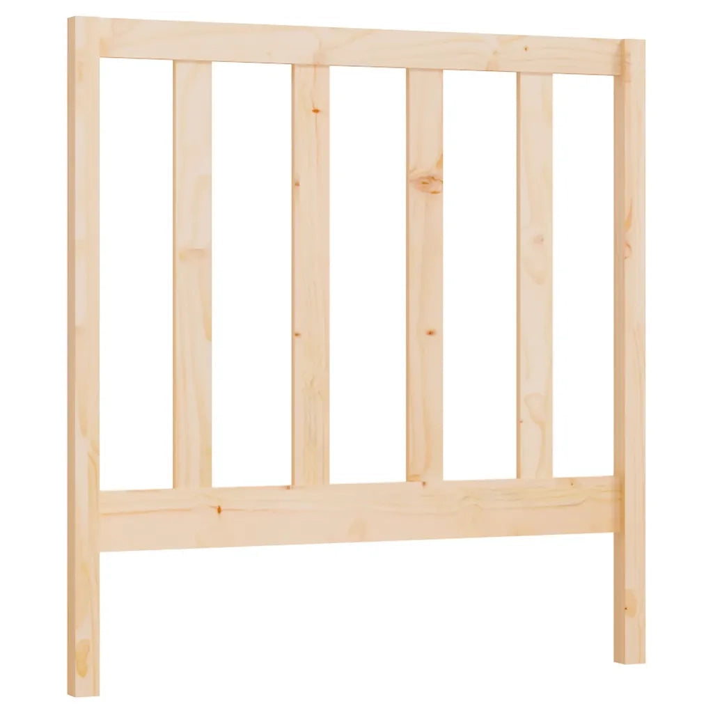 Testiera per Letto-Testata-Testiera Decorativa 96x4x100 cm in Legno Massello di Pino 840982