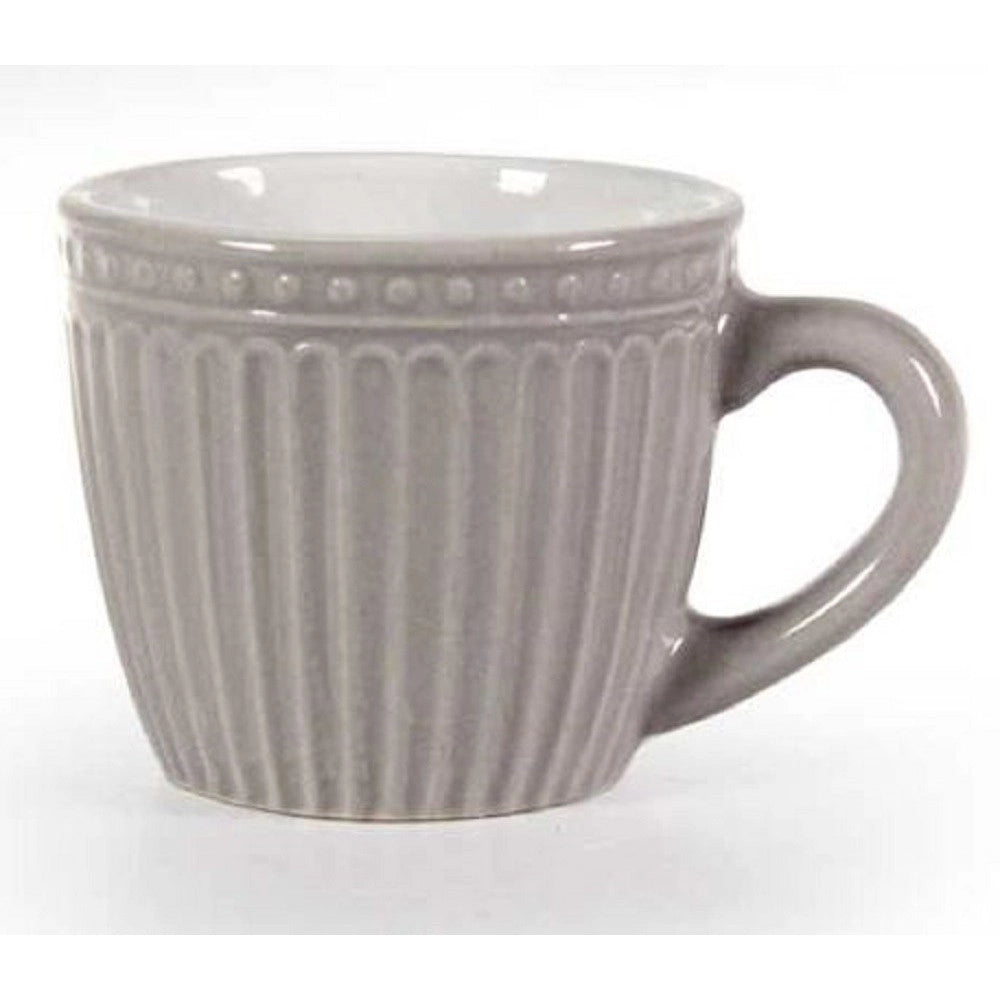 Trade Shop - Set 6 Pz Tazze Tazzine Caffe' Senza Piattino 90ml 5,3cm Colori Assortiti 773938 -