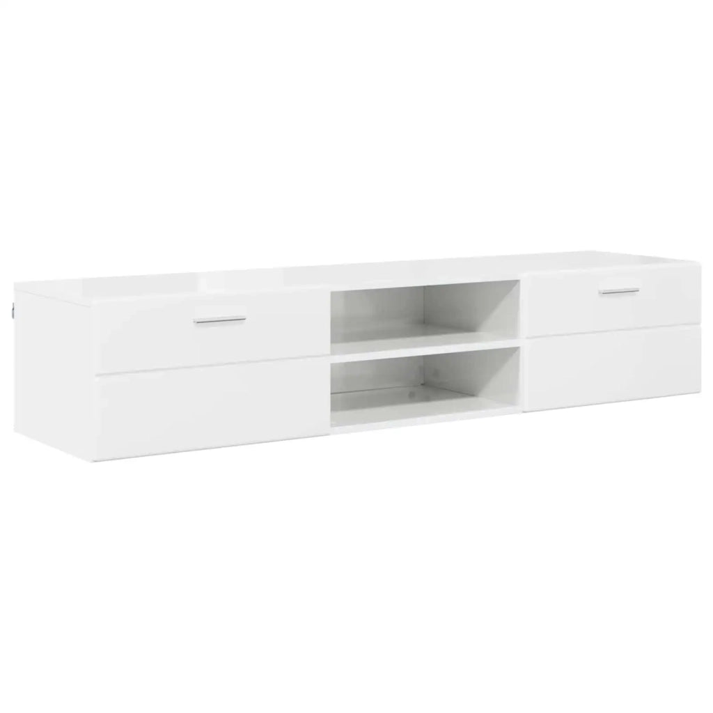 Armadio in Legno con cassetto Grigio cemento 150 x 39 x 30 cm CFW3061157