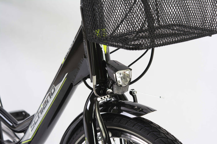 F.LLI SCHIANO E-MOON 26" bicicletta elettrica da cittÃ  per adulti, per uomo donna, con motore elettrico batteria sul 