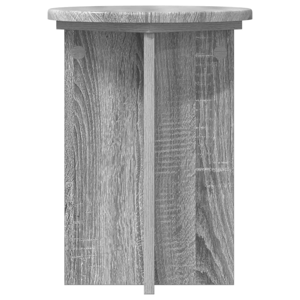 Supporto per piante 2 pcs Grigio Sonoma Ø29,5 x 40 cm 899741
