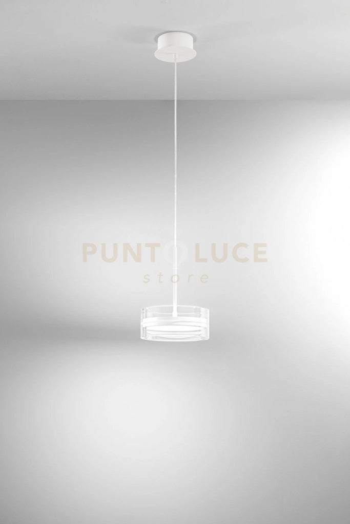Sospensione in alluminio colore bianco Aere LED 17W 748Lm 3000K CRI?80 220240V 50 e 60Hz