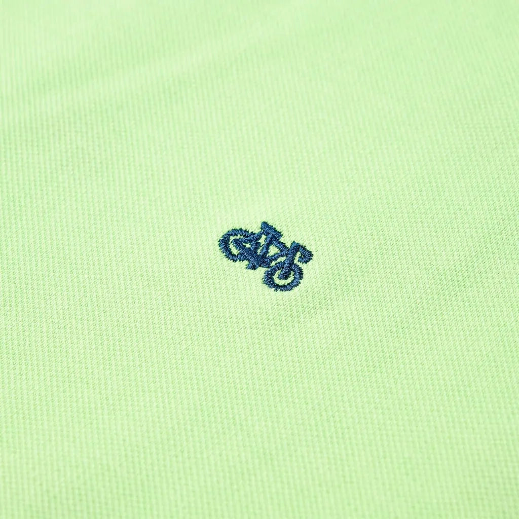 Polo da Bambino Verde Neon 140 12158