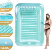 Bagno Inflato - Bagno Inflabile - Vasca Da Bagno Inflabile - Bagno Inflabile Per Adulti - Vasca Da Bagno Inflabile - Bagno Inflabile Ripiegabile