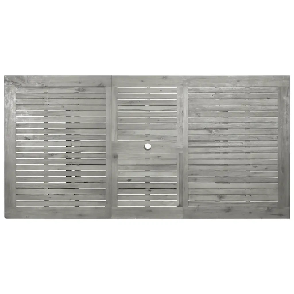 Tavolino da Giardino | Tavolo da Pranzo per Esterni (150-200)x100x75cm Massello Acacia