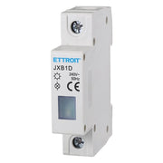 Indicatore Luminoso Modulare 230V Bianco Occupa 1 Modulo DIN Lampada Spia Led Segnalazione