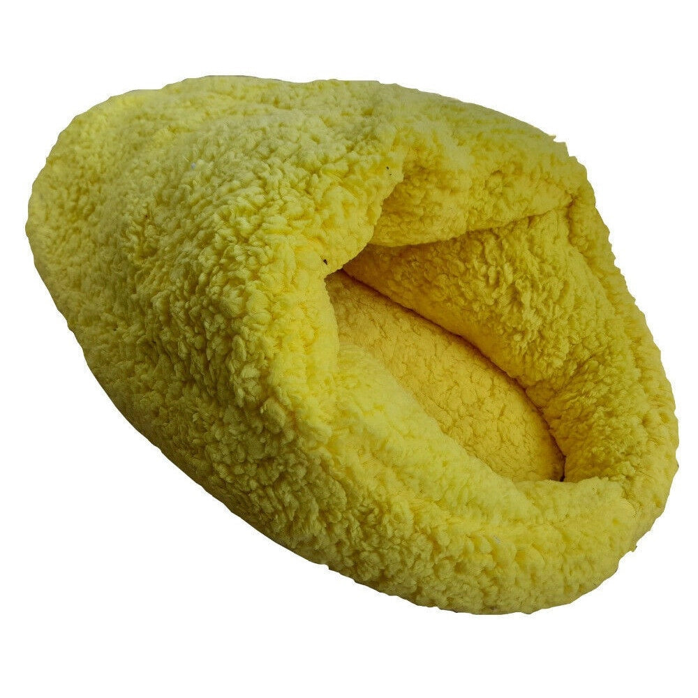 Trade Shop - Lettino Sacco A Pelo Cestino Per Cani Gatti Morbida Coperta 65x30x30cm Art.189 -