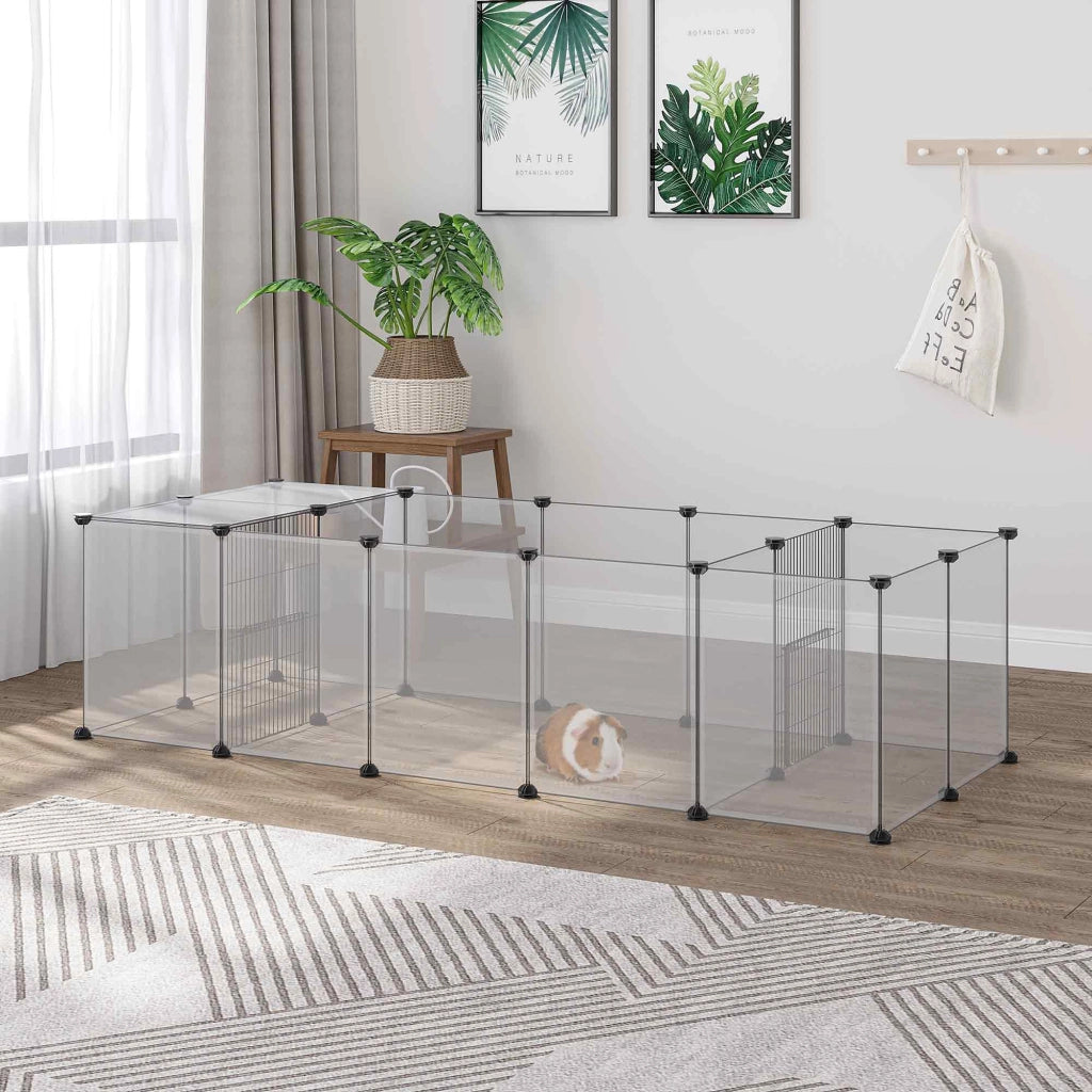 Recinto per Animali ¨C zephmum ¨C Grigio 175x70x45 cm