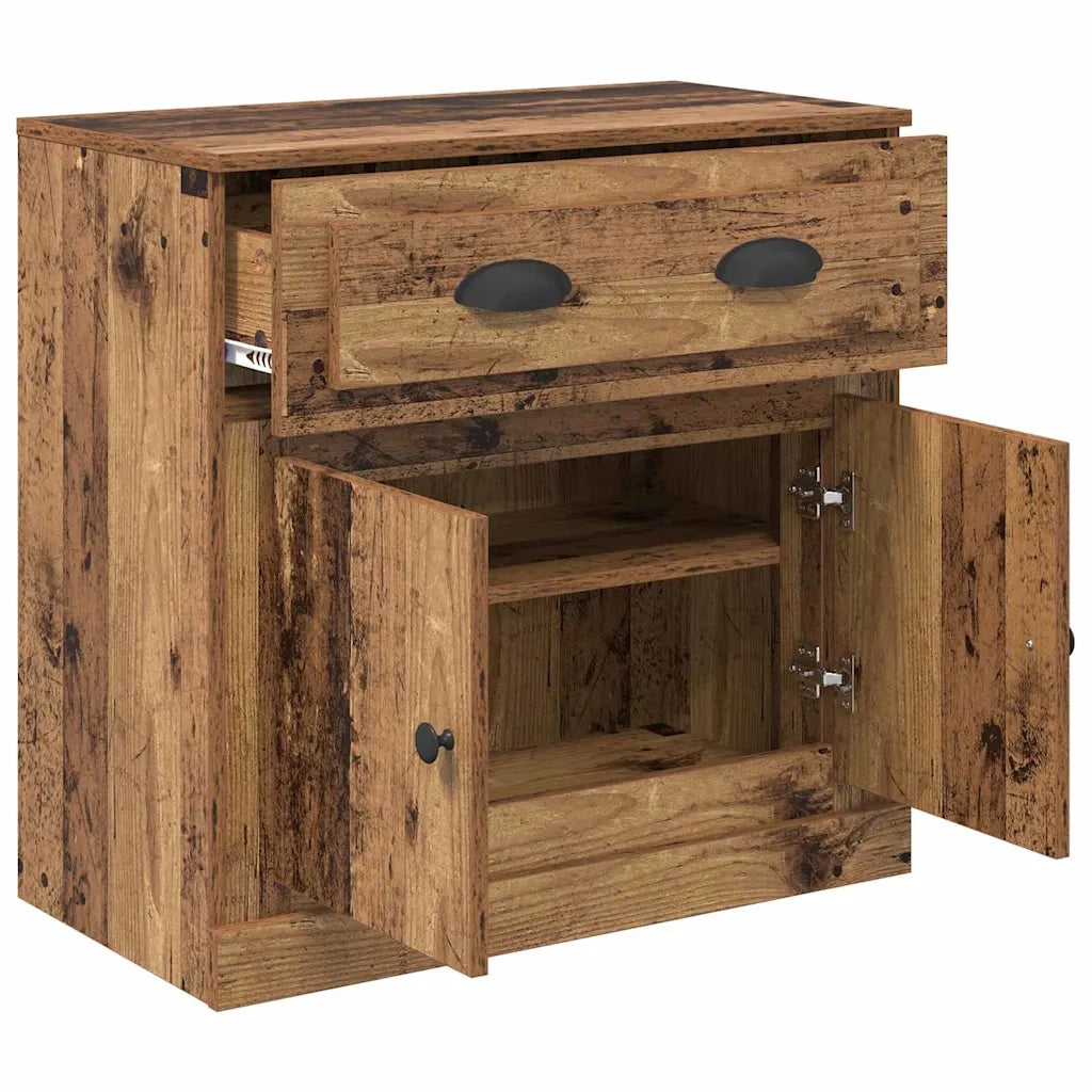 Credenza-Buffet-Armadio da cucina Legno vecchio 70 x 35,5 x 67,5 cm Legno multistrato 221318