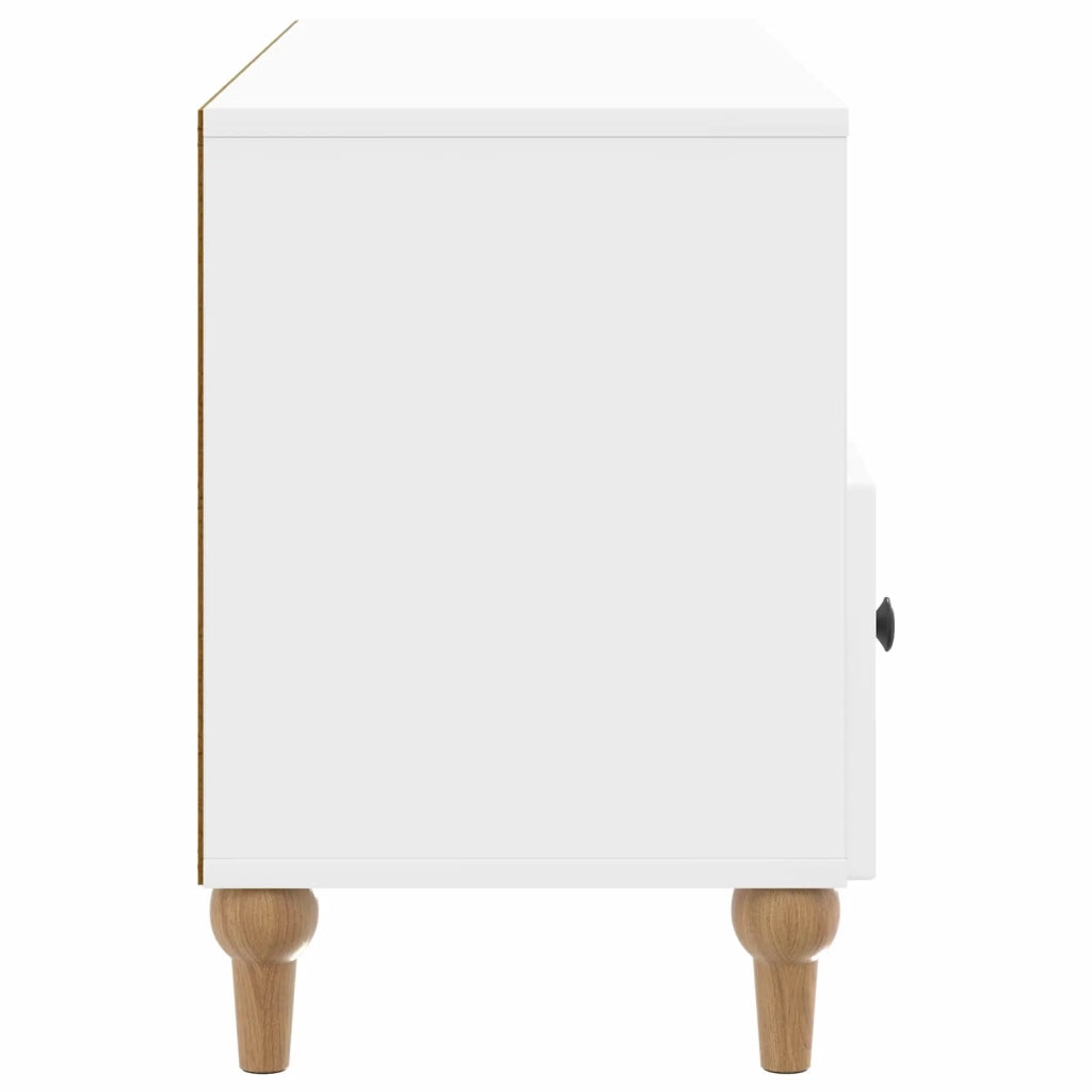 Mobile TV 102 x 34,5 x 50 cm Bianco Lucido Legno ingegnerizzato 894219