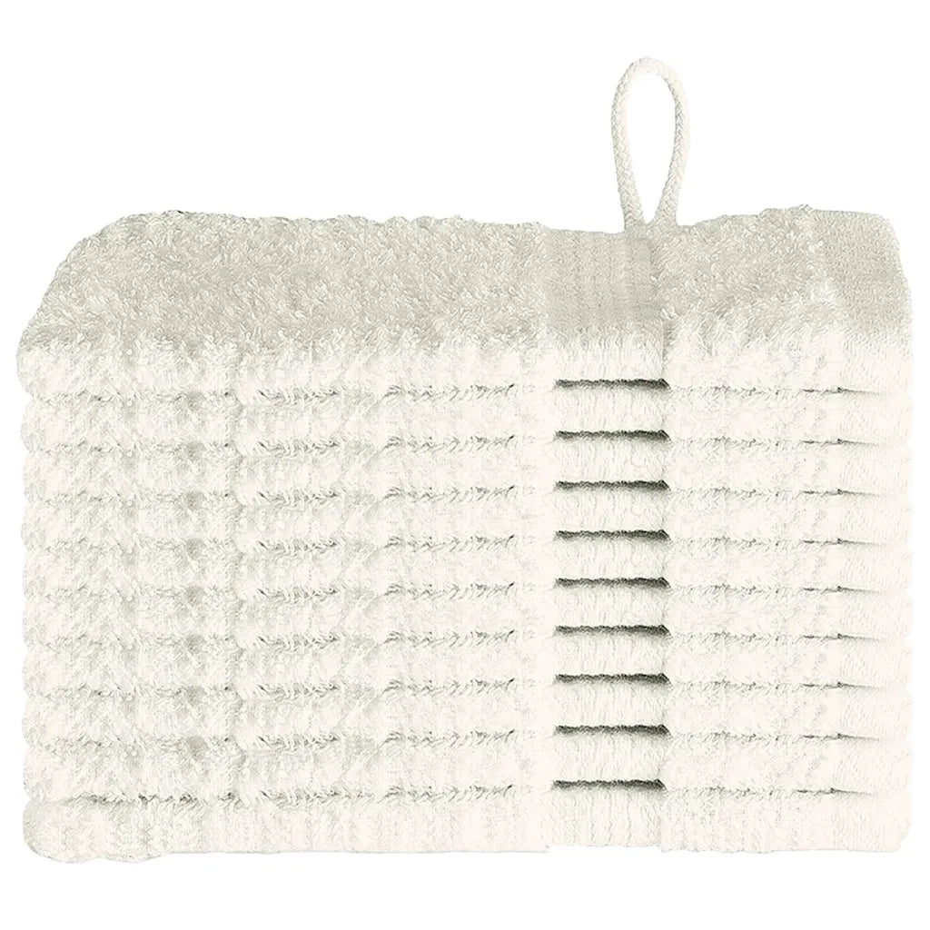 Asciugamano per Ospiti SOLUND 10 pcs Crema 15 x 21 cm 550 gsm 137466