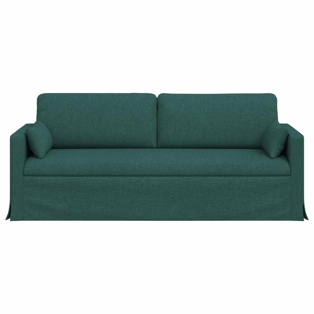 Divano Verde Scuro 198 x 78 x 80 cm Tessuto