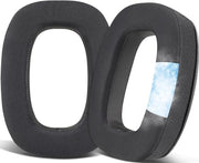Orecchie di gel anti ruggine per cuffie - Supporti isolanti del suono con tessuto di pelliccia sintetica respirante