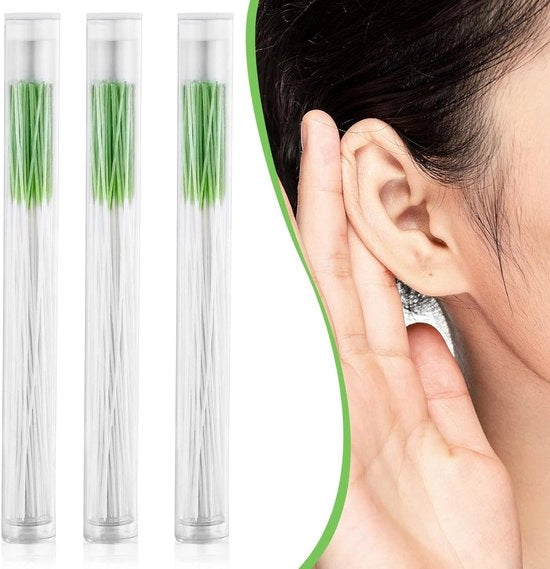 Cura dopo l'infilzamento - Dischetti di pulizia per piercing auricolare (180 pezzi)