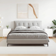 Comodini 2 pz-Set di 2 Tavolino da notte Bianco Lucido 40x40x50 cm in Legno Multistrato 206133