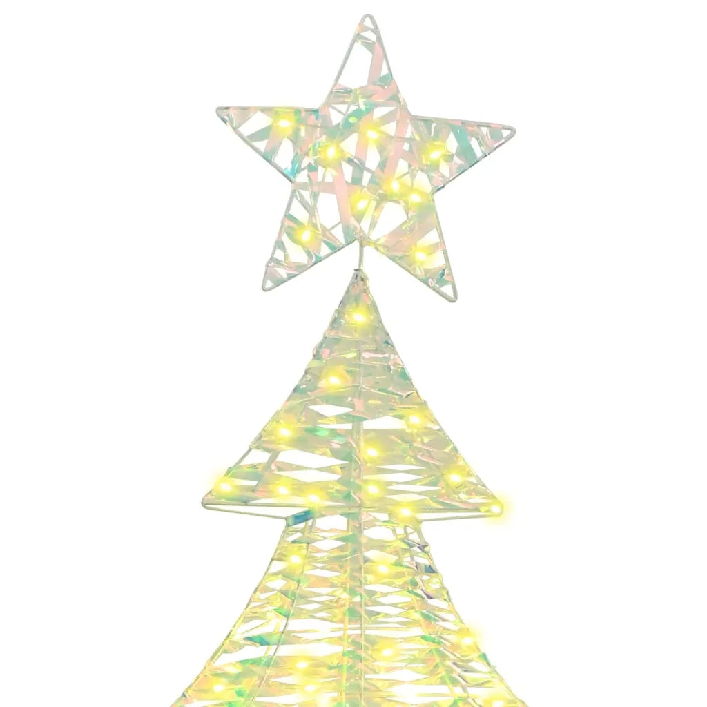 Albero di Natale con 240 LED Bianco caldo 181 cm PET 42018987