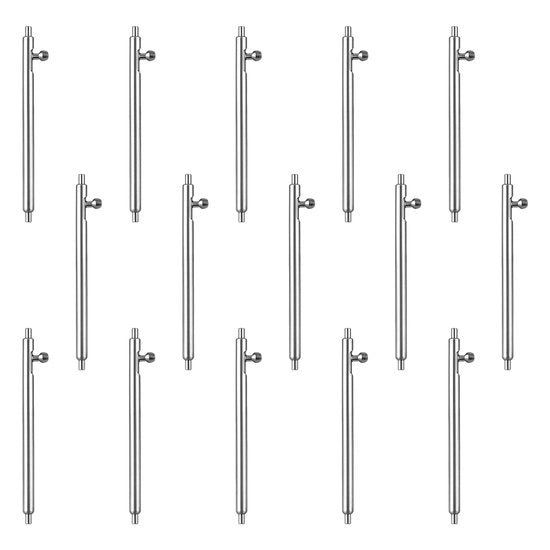Cinturino per orologio con 15 penna a rapida rilascio - Acciaio inossidabile - 22 mm - Penna a veer con set di riparazione di riserva
