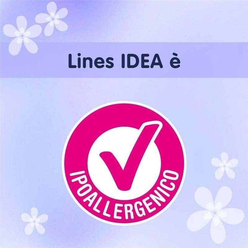 LINES IDEA ASSORBENTI ULTRA NOTTE DISTESI CONFEZIONE DA 14 PEZZI IDEALE PER TUTTI I TIPI DI PERDITE