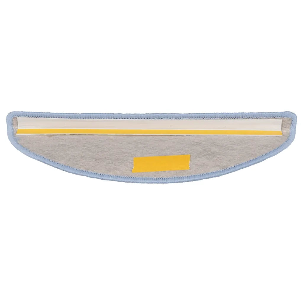 Tappeti Autoadesivi per Scale Aspetto Sisal 15pz 56x17x3 cm Blu 326862