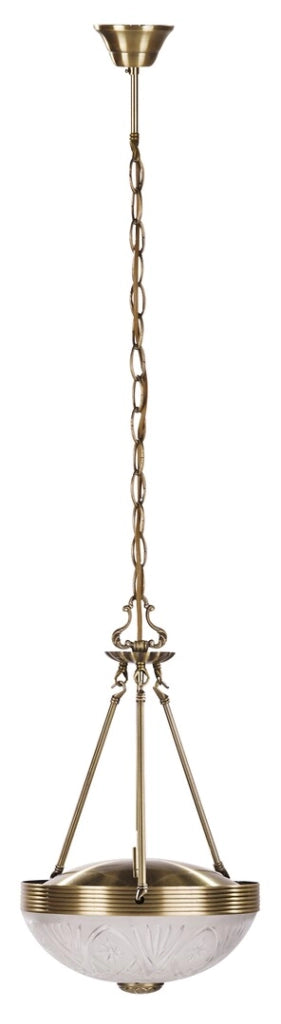 Lampada a sospensione Rabalux Annabella Ø32 bronzo E27x2