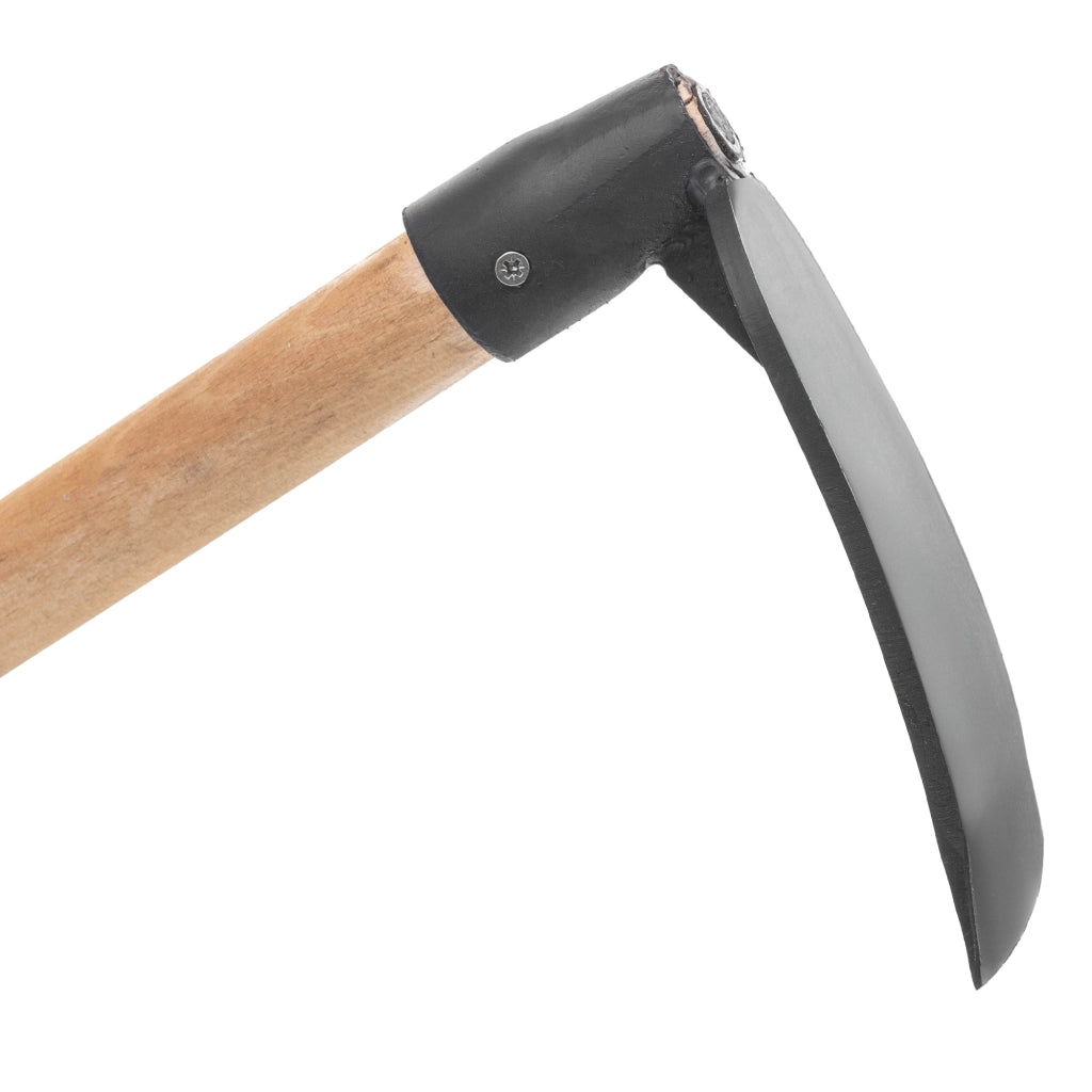 Zappa da giardino forgiata KADAX da 14,5 cm con manico in acciaio di alta qualità per scavare.