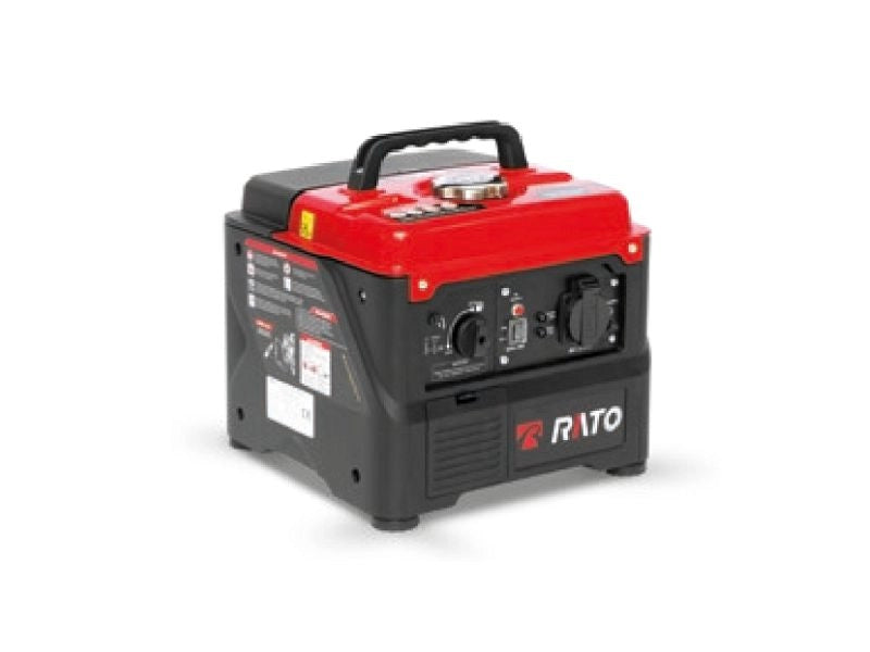 Generatore portatile Rato R1000i potenza max 0,8kW peso 12Kg motore a benzina
