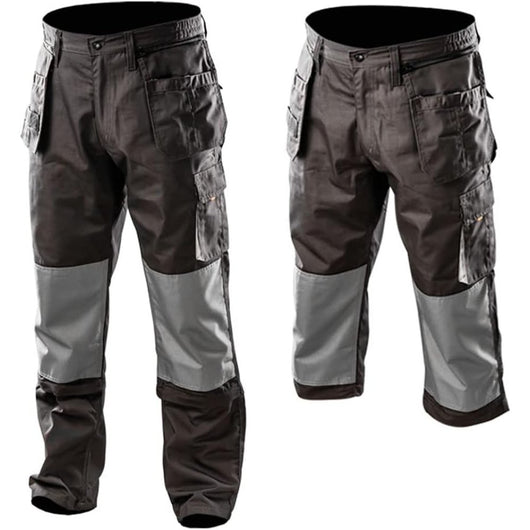 Topex 81-230-m pantaloni da lavo ro 35% cotone 65% poliestere tag