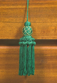 fiocco x chiave "asburgo" cm.13 verde cod:ferx.25905